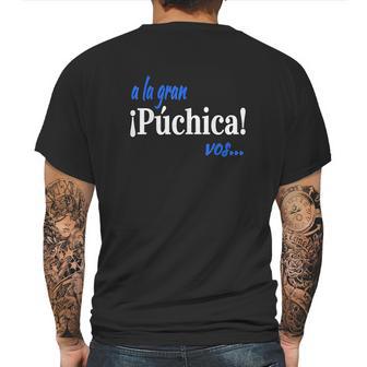 A La Gran Puchica Vos Spanish Slang El Salvador Mens Back Print T-shirt | Favorety