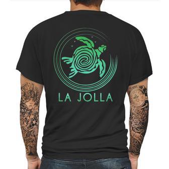 La Jolla Tribal Turtle Mens Back Print T-shirt | Favorety