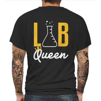 Lab Tech Queen Med Technician Funny Gift Supervisor Coworker Mens Back Print T-shirt | Favorety AU