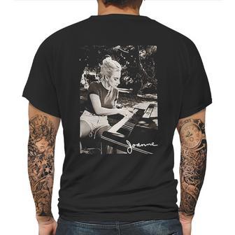 Lady Gaga Joanne Piano Black Mens Back Print T-shirt | Favorety DE