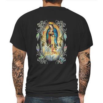 Our Lady Of Guadalupe Catholic Mexican Mens Back Print T-shirt | Favorety CA