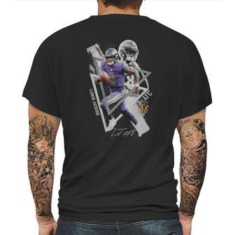 Lamar Jackson 8 Afc Signature Shirt Mens Back Print T-shirt | Favorety DE