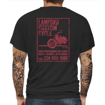 Lanford Custom Cycle Roseanne T-Shirt Mens Back Print T-shirt | Favorety CA