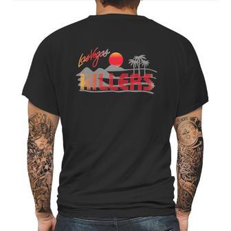 Las Vegas The Killers Mens Back Print T-shirt | Favorety UK