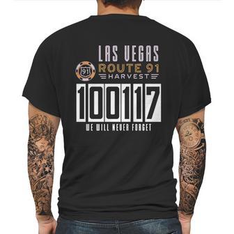 Las Vegas Shooting Route 91 Harvest Commemorate 100117 Shirt Hoodie Sweater Longsleeve T-Shirt Mens Back Print T-shirt | Favorety