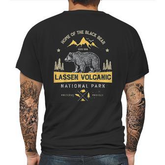 Lassen Volcanic National Park Mens Back Print T-shirt | Favorety AU