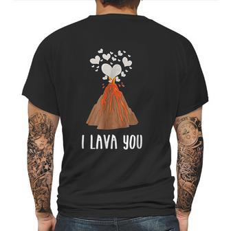 I Lava You Cute Art Gif For Human Mens Back Print T-shirt | Favorety UK