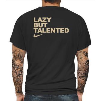 Lazy But Talented Mens Back Print T-shirt | Favorety AU