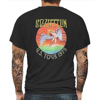 Led Zeppelin Usa 1975 Mens Back Print T-shirt | Favorety DE