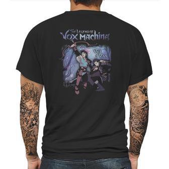 The Legend Of Vox Machina Vex And Vax Forest Scene Mens Back Print T-shirt | Favorety AU