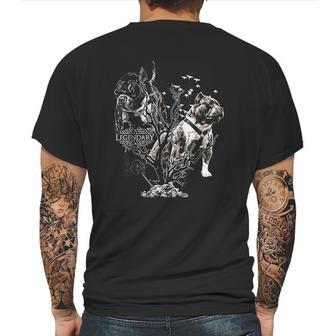 Legendary American Bully Samurai Paco Mens Back Print T-shirt | Favorety CA