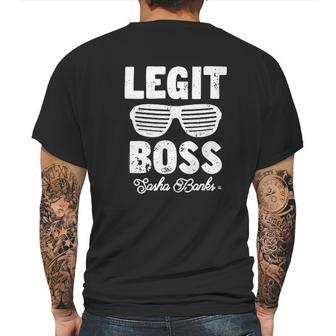 Legit Boss Sasha Banks Mens Back Print T-shirt | Favorety AU