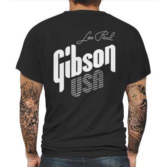 Les Paul Gibson Usa Mens Back Print T-shirt | Favorety AU