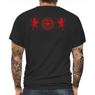 Lion King - Templar Mens Back Print T-shirt | Favorety CA