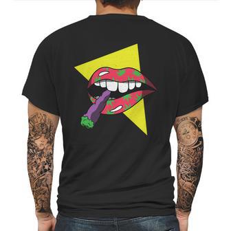 Lips Joint Mens Back Print T-shirt | Favorety UK