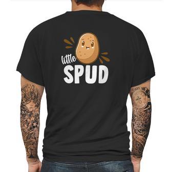 Little Spud Potato Baby Mens Back Print T-shirt | Favorety UK