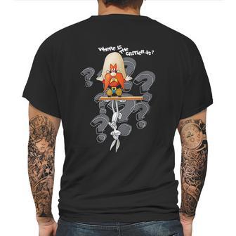 Looney Tunes Yosemite Sam Where The Critter Mens Back Print T-shirt | Favorety CA