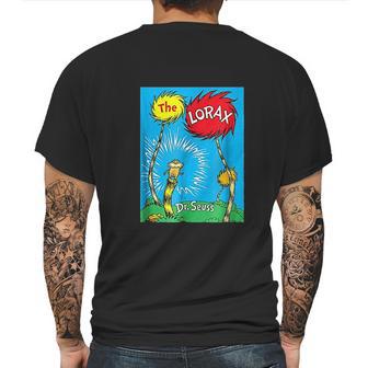 The Lorax Book Cover Mens Back Print T-shirt | Favorety