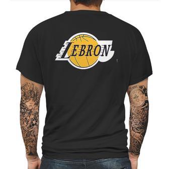 Los Angeles Lebron Mens Back Print T-shirt | Favorety UK