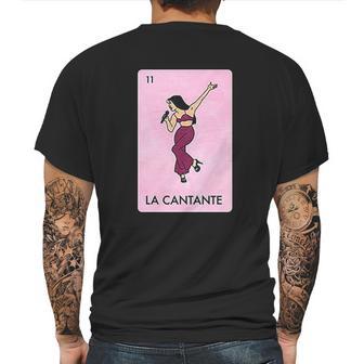 Loteria Mexican Parody Bingo Gamer Funny Graphic Mens Back Print T-shirt | Favorety UK