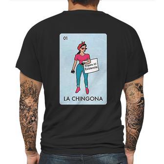 Loteria Mexican Parody Gamer Funny Graphic Mens Back Print T-shirt | Favorety CA