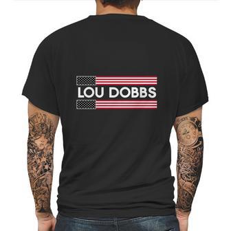 Lou Dobbs Mens Back Print T-shirt | Favorety CA