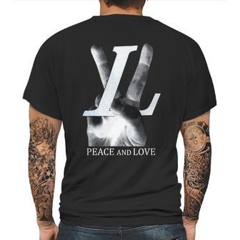 Louis Vuitton Peace And Love T Shirt Mens Back Print T-shirt | Favorety CA