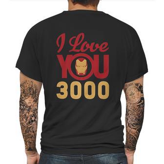 I Love You 3000 Helmet Logo Mens Back Print T-shirt | Favorety UK