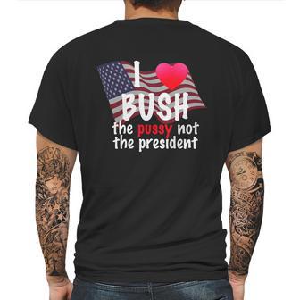 I Love Bush Funny Mens Back Print T-shirt | Favorety AU