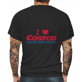 I Love Costco Mens Back Print T-shirt | Favorety