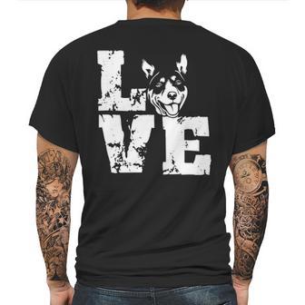 Love Dog Australian Kelpie Mens Back Print T-shirt | Favorety AU