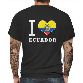 I Love Ecuador Yo Amo Ecuador Camiseta Mens Back Print T-shirt | Favorety CA