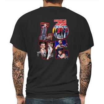 Love New Kids On The Block All Signature Mens Back Print T-shirt | Favorety CA