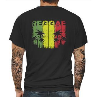 I Love Reggae Music Funny Gift Mens Back Print T-shirt | Favorety CA