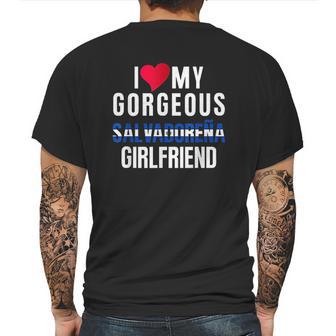 I Love My Salvadorian Girlfriend Mens Back Print T-shirt | Favorety AU