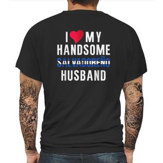 I Love My Salvadorian Husband Mens Back Print T-shirt | Favorety DE