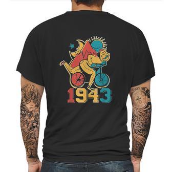 Lsd Bicycle Day 1943 Vintage Psychedelic Psychonaut Gift Mens Back Print T-shirt | Favorety DE