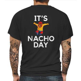 Lucha Libre Funny Nacho Gift Mens Back Print T-shirt | Favorety AU