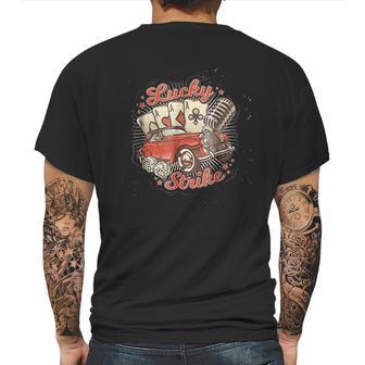 Lucky Strike Art Mens Back Print T-shirt | Favorety CA