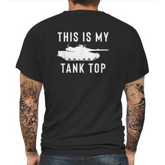 M1 Tank Funny Mens Back Print T-shirt | Favorety CA