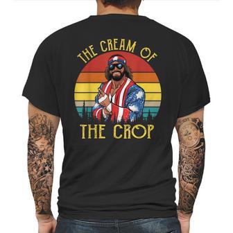 Macho-The Cream Of The Crop Wrestling Funny Retro Vintage Mens Back Print T-shirt | Favorety