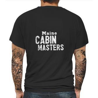 Maine Cabin Masters Mens Back Print T-shirt | Favorety CA