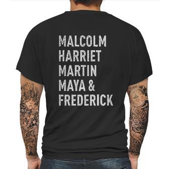 Malcolm Harriet Martin Maya And Frederick Mens Back Print T-shirt | Favorety CA