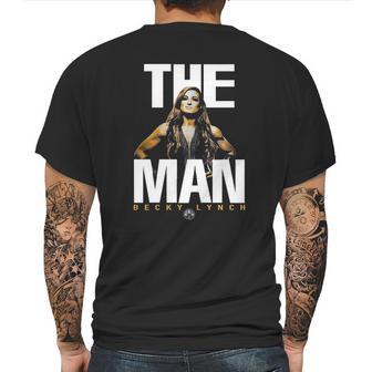 The Man Becky Lynch Mens Back Print T-shirt | Favorety CA