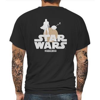 The Mandalorian Gifts Mens Back Print T-shirt | Favorety CA