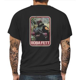 The Mandalorian Boba Fett Mens Back Print T-shirt | Favorety AU