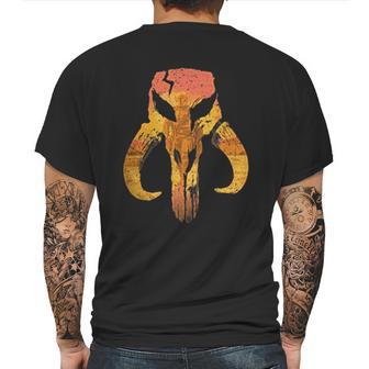 Mandalorian The Hunter Mens Back Print T-shirt | Favorety DE