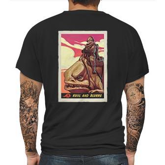 The Mandalorian Kuiil And Blurrg Mens Back Print T-shirt | Favorety DE