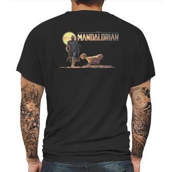 The Mandalorian The Magnificent Poster Mens Back Print T-shirt | Favorety UK