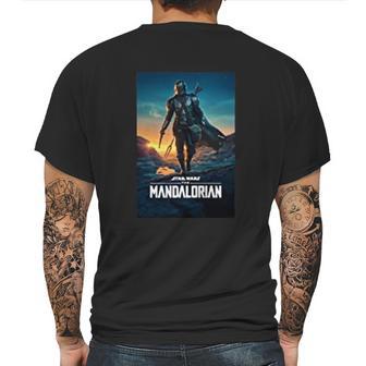 The Mandalorian Season 2 Poster Mens Back Print T-shirt | Favorety UK